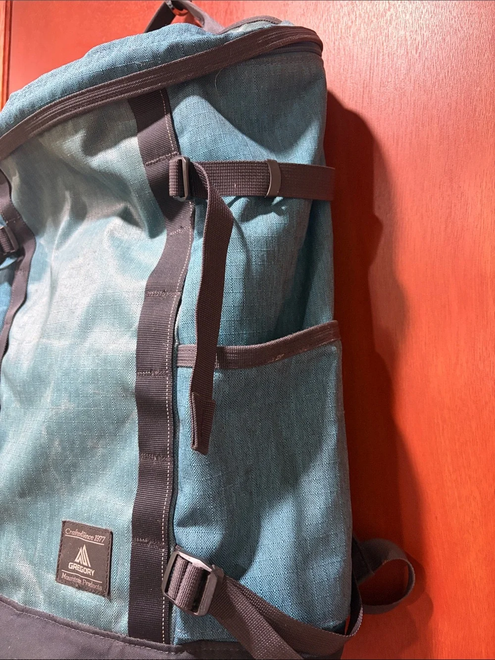 Gregory Millcreek Backpack in Turquoise with Black Trim